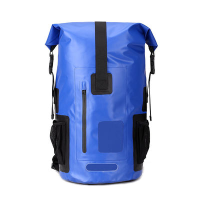 กระเป๋าเป้สะพายหลังม้วนกันน้ำน้ำหนักเบา 35L PVC 500D Tarpaulin