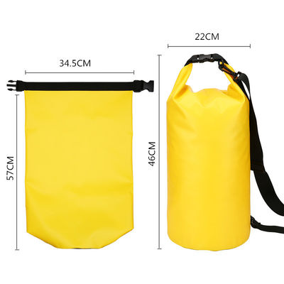 กระเป๋ากันน้ำแคมป์ปิ้งลอยน้ำด้านบน 5L 10L 20L กระเป๋าแห้งสำหรับกิจกรรมกลางแจ้ง