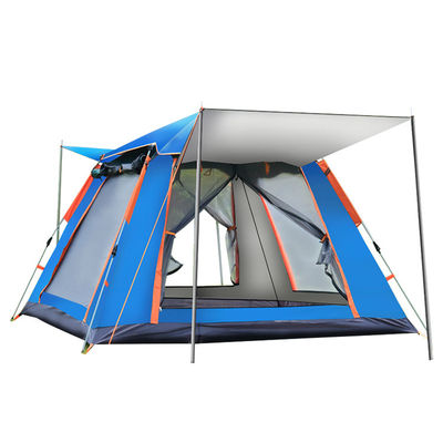 2 3 คนป้องกันแมลงแคมป์ปิ้ง Pop Up Tent Army Waterproof Double Layers
