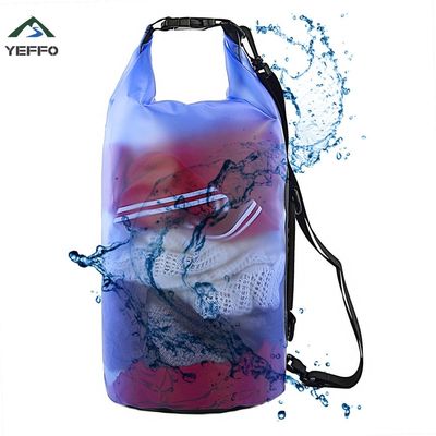 กระเป๋ากันน้ำสำหรับว่ายน้ำชายหาด สายสะพายไหล่ปรับระดับได้