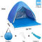 ครีมกันแดด SPF 50+ Pop Up Tent Beach Shelter หนึ่งห้องนอนสำหรับสามฤดูกาล