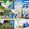 ครีมกันแดด SPF 50+ Pop Up Tent Beach Shelter หนึ่งห้องนอนสำหรับสามฤดูกาล